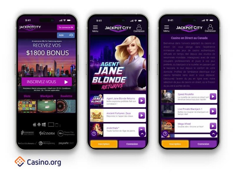 Meilleur jeux de casino à Canada